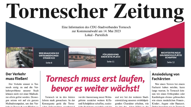Tornescher Zeitung Ausblick