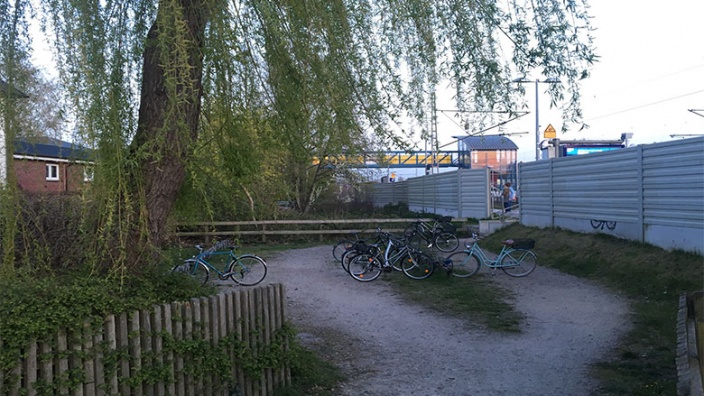 Fahrradständer Alte Ahrenloher Straße