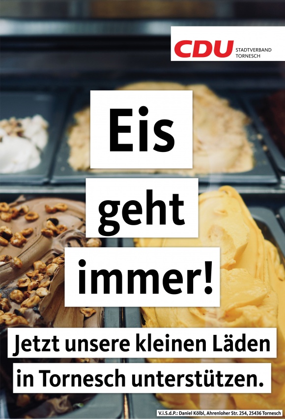 Eis geht immer - Jetzt unsere kleinen Läden unterstützen
