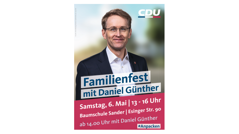Familienfest mit Daniel Günther Familienfest mit Daniel Günther